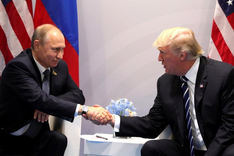 Владимир Путин и Дональд Трамп