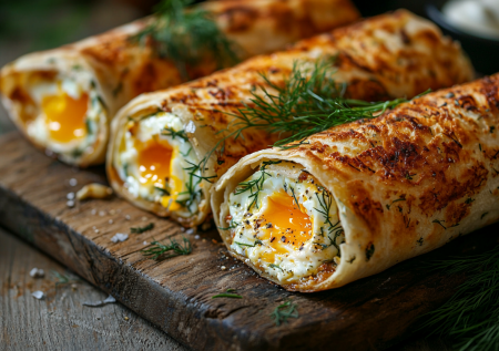 15 минут — и вкуснятина готова: идеальный завтрак для тех, кто опаздывает