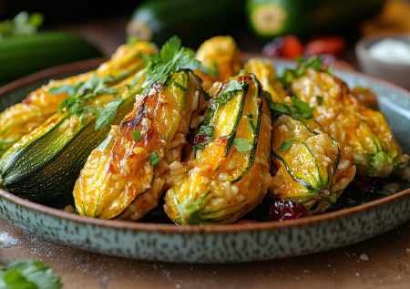 Хрустящие цветы цукини по-турецки! Обалденная вкуснятина на завтрак и ужин