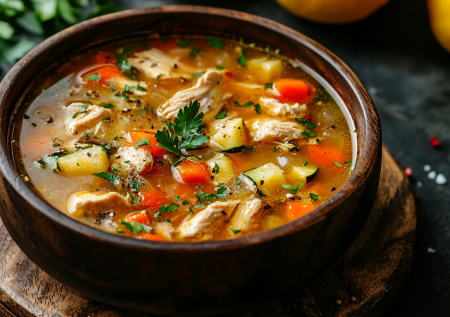 Раскрываю секрет турецких хозяек: куриный суп с кабачком — вкуснота!