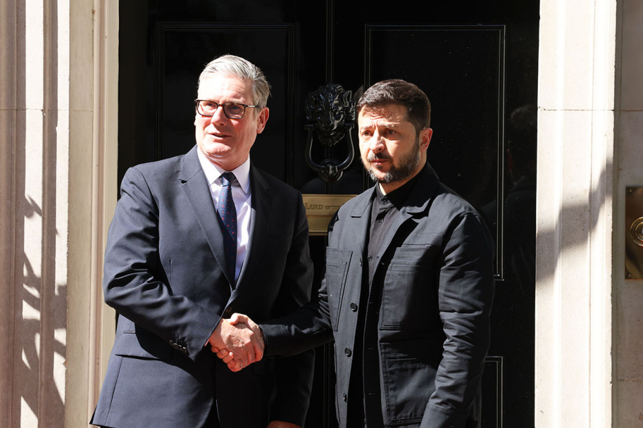 Кир Стармер и Владимир Зеленский