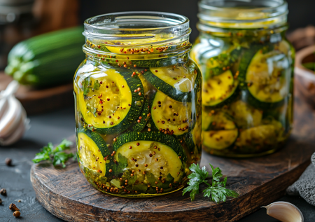 Кабачки по-корейски — обалденные кружочки в маринаде! Суперрецепт на зиму
