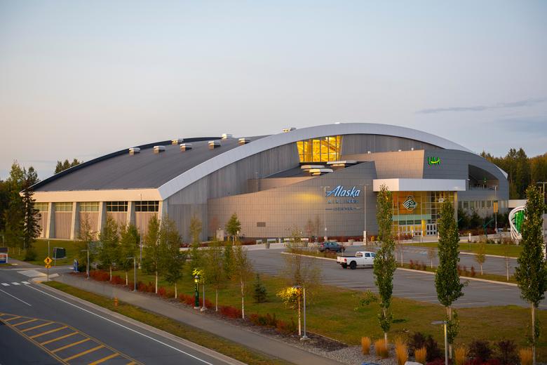 Здание Alaska Airlines Center в Анкоридже