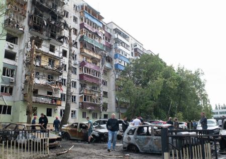 «Все побежали»: жители атакованного ВСУ дома о ночном кошмаре