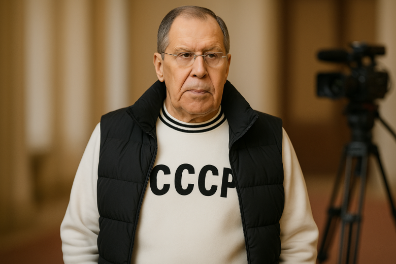 Сергей Лавров в представлении ИИ