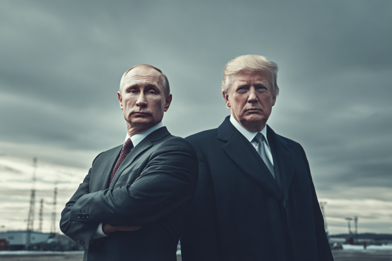 Владимир Путин и Дональд Трамп