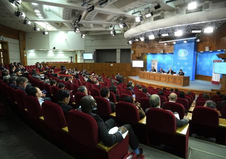 Фонд Росконгресс и МИД РФ провели брифинг для дипломатов на тему ВЭФ-2025