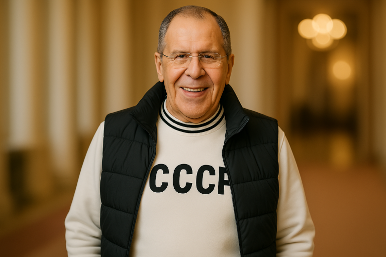 Сергей Лавров в представлении ИИ
