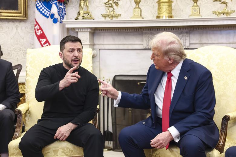 Владимир Зеленский и Дональд Трамп