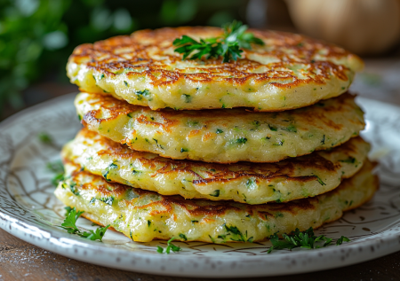 Греческие оладьи из кабачков! Самый вкусный и простой рецепт за 7 минут!