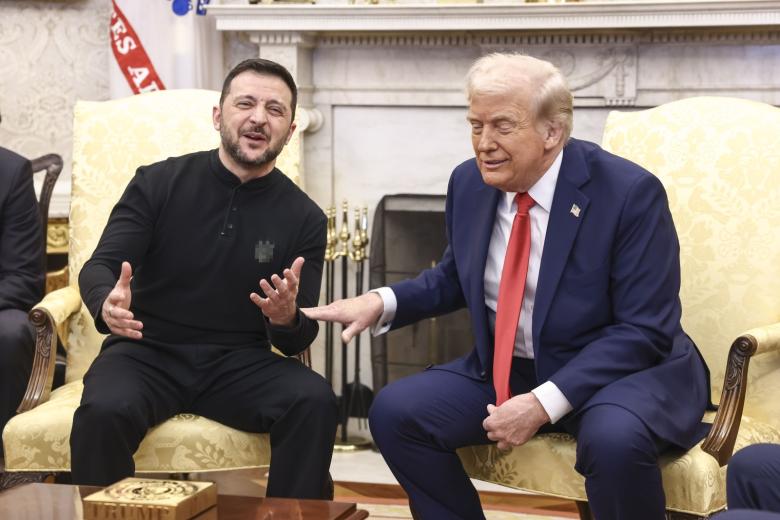 Владимир Зеленский и Дональд Трамп
