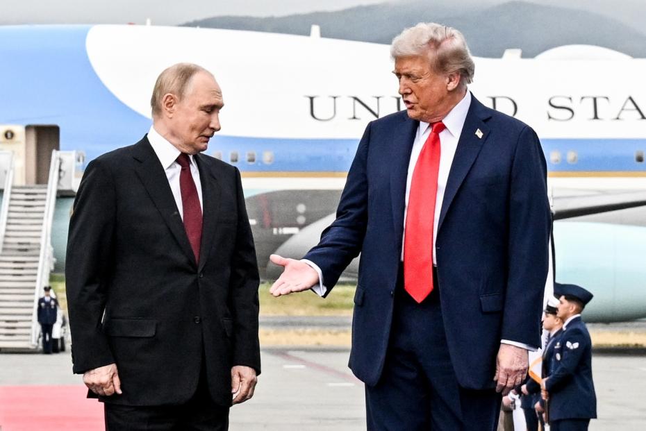 Владимир Путин и Дональд Трамп