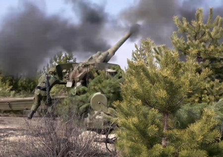 Российские силы рассказали, как закрывают «Мсту-Б» от БПЛА