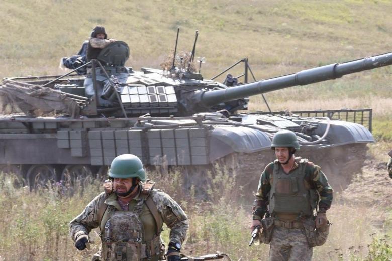 Военнослужащие ВСУ