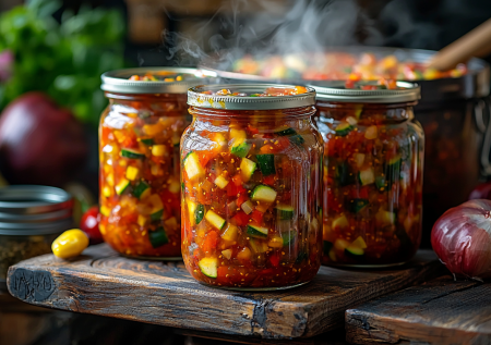 Салат «Татарская песня» на зиму! Суперская простая закуска с кабачками!