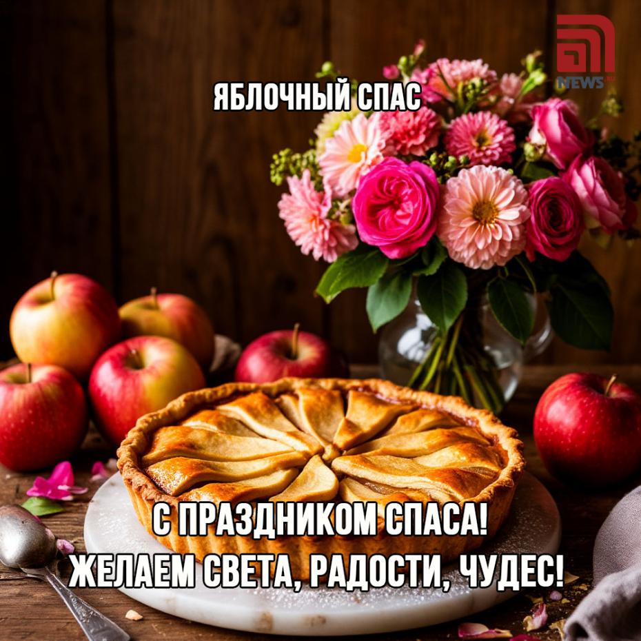 Яблочный Спас 19 августа — красивые открытки и картинки