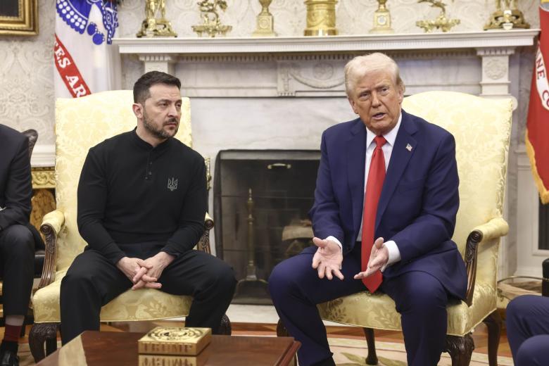Дональд Трамп и Владимир Зеленский