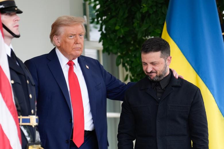 Дональд Трамп и Владимир Зеленский