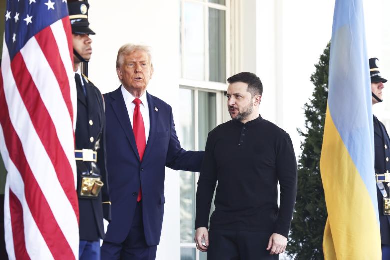 Владимир Зеленский и Дональд Трамп