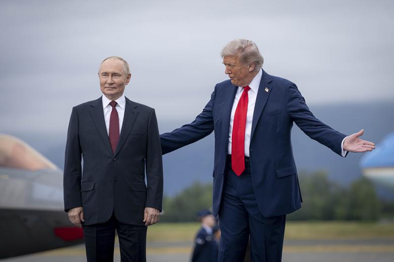 Владимир Путин и Дональд Трамп