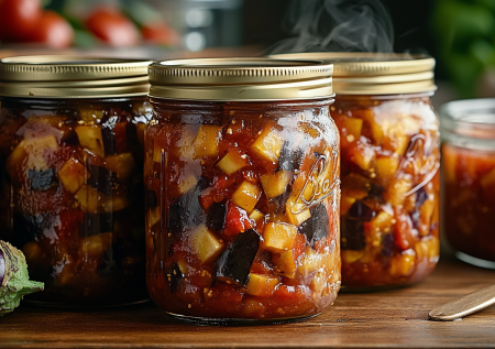 Зимой будет вкусно! Простое лечо из баклажанов — закатка без хлопот