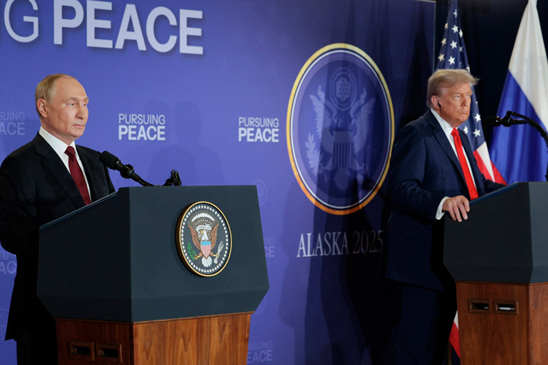 Владимир Путин и Дональд Трамп