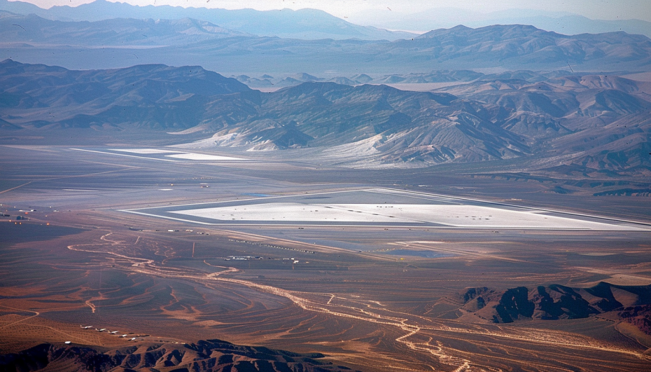 Groom Lake в представлении ИИ