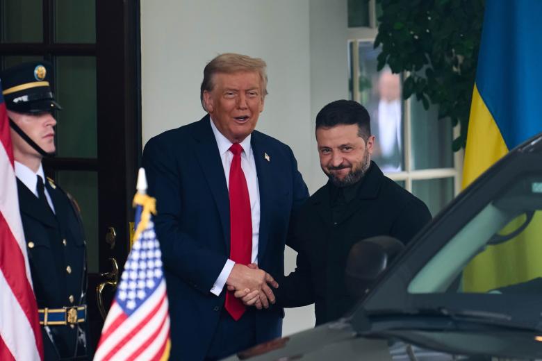Дональд Трамп и Владимир Зеленский