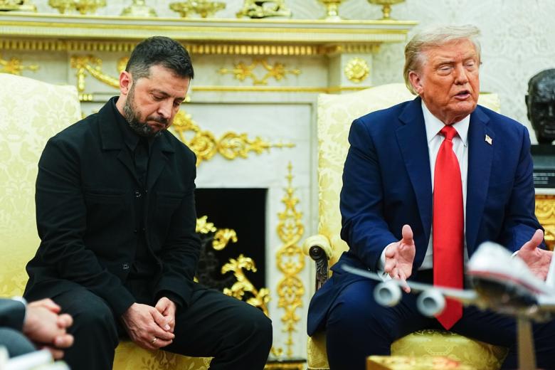 Владимир Зеленский и Дональд Трамп