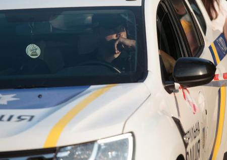 На Украине сотрудники ТЦК устроили погоню за машиной с детьми