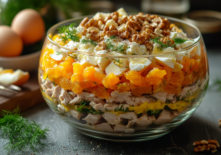 Салат «Не такой, как все»! Королевский вкус из 4 ингредиентов за 15 минут