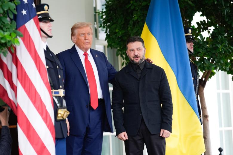 Дональд Трамп и Владимир Зеленский
