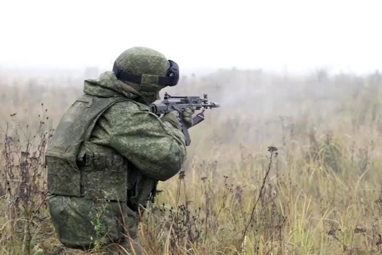 Военнослужащий ВС РФ в зоне СВО