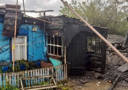 Дошкольник спалил дом и сарай в российском регионе