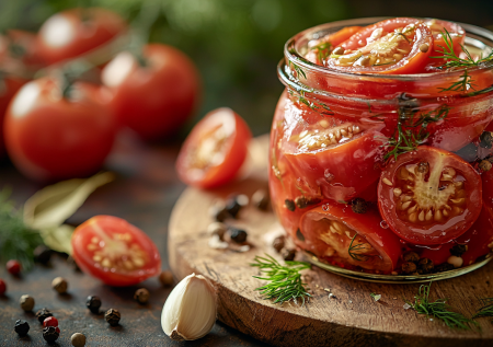 Малосольные помидоры с чесноком! Вкуснейшая пряная закуска к мясу