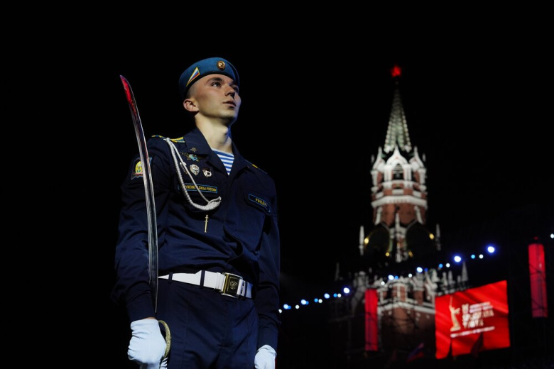 Торжественная церемония открытия XVII Международного военно-музыкального фестиваля «Спасская башня»