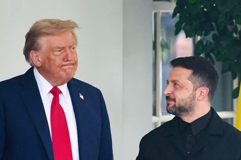 Дональд Трамп и Владимир Зеленский