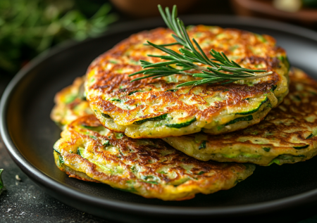 Оладьи из кабачков: простой рецепт