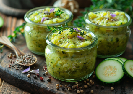 Настоящий Прованс: кабачковая икра с анчоусами и лавандовым медом