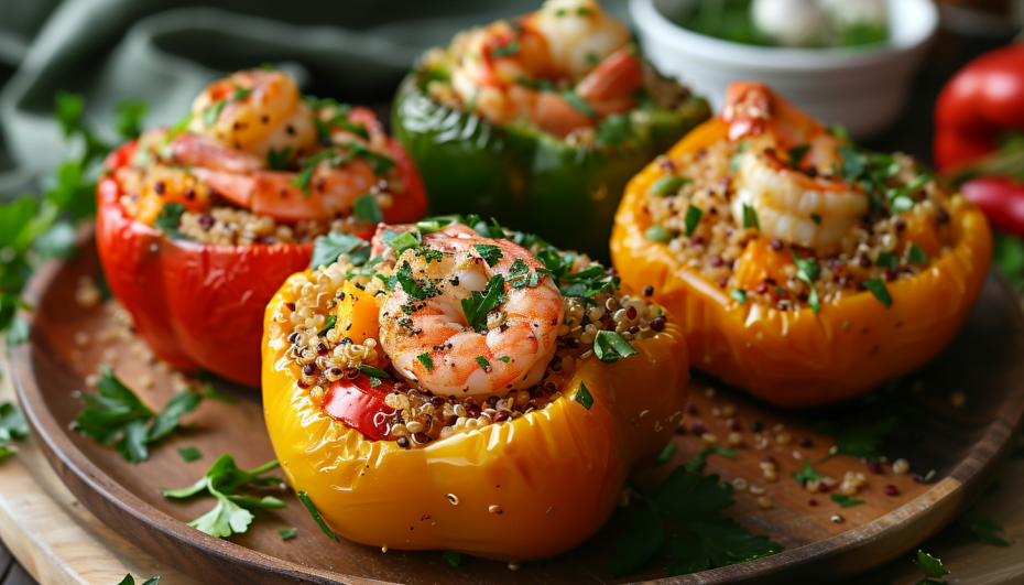 Классические перцы с мясом и рисом