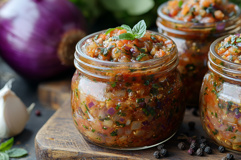 Ну и учудили: баклажанная икра с яблоками и куркумой