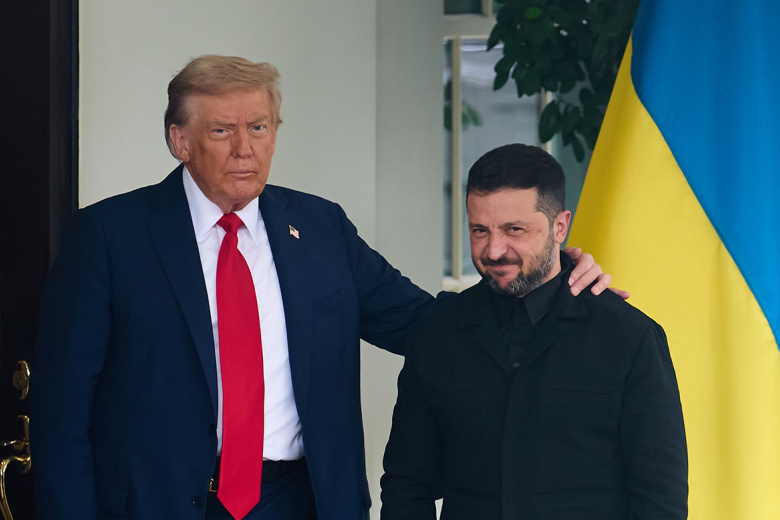 Дональд Трамп и Владимир Зеленский
