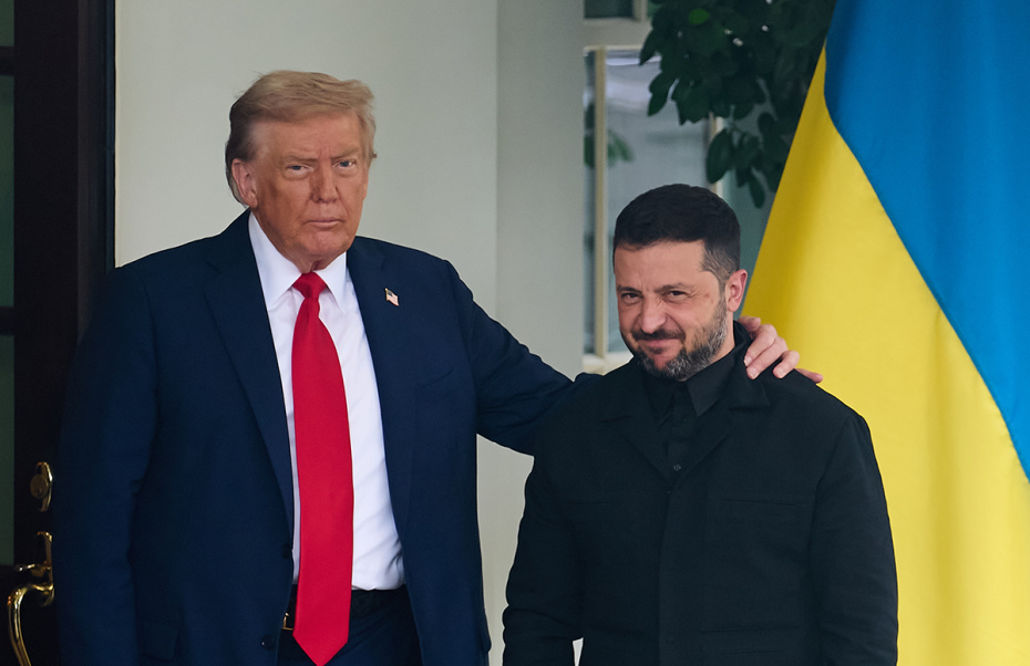 Дональд Трамп и Владимир Зеленский