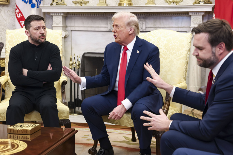 Владимир Зеленский, Дональд Трамп и Джей Ди Вэнс