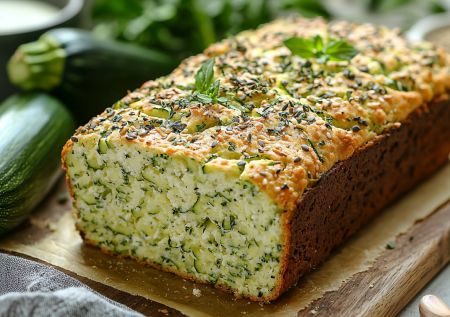 Печем обалденный кабачковый хлеб: полезнее и вкуснее магазинного хлеба!