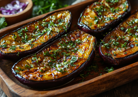 Вкуснее печеной курицы! Эти баклажаны — просто сказка, а секрет в маринаде