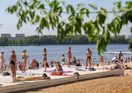 Москва может обогнать Сочи по количеству пляжей для отдыхающих