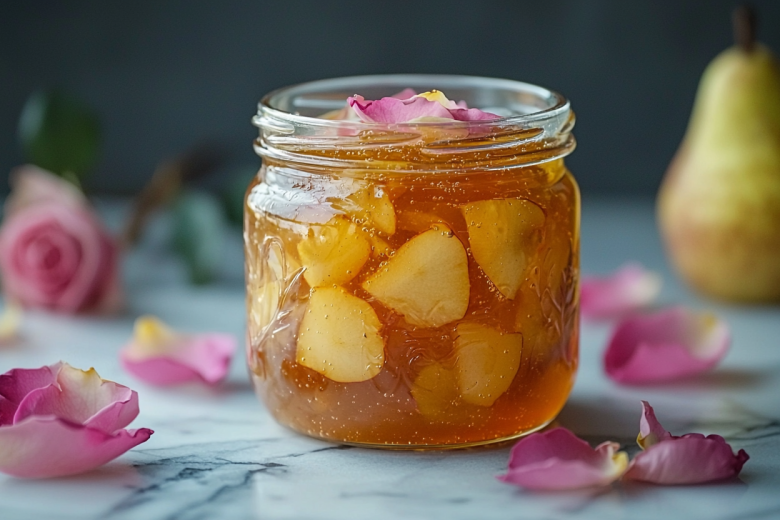 Вкусовые сосочки ликуют: грушевый конфитюр с розой и кардамоном