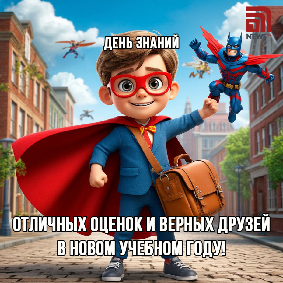 Онлайн-открытки с 1 Сентября для взрослых и детей