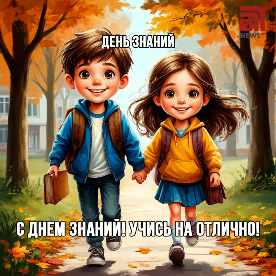 Онлайн-открытки и картинки с Днем знаний для взрослых и детей